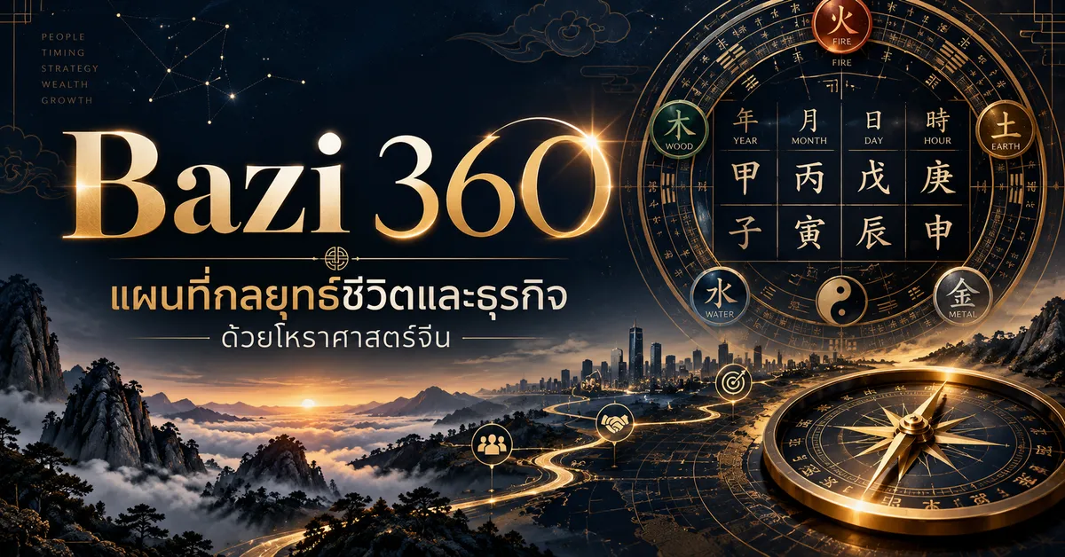Bazi 360 : วิเคราะห์กลยุทธ์ชีวิตและธุรกิจ